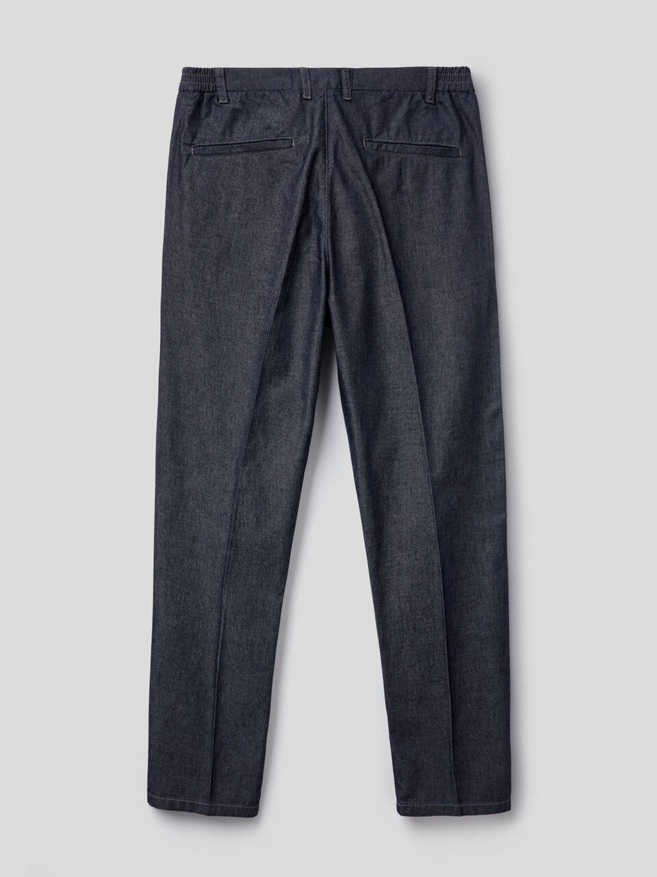 Pantaloni in chambray di cotone image number 2