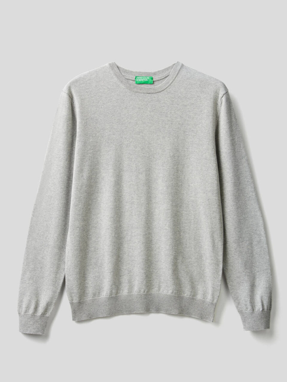 Maglia girocollo 100% cotone image number 1