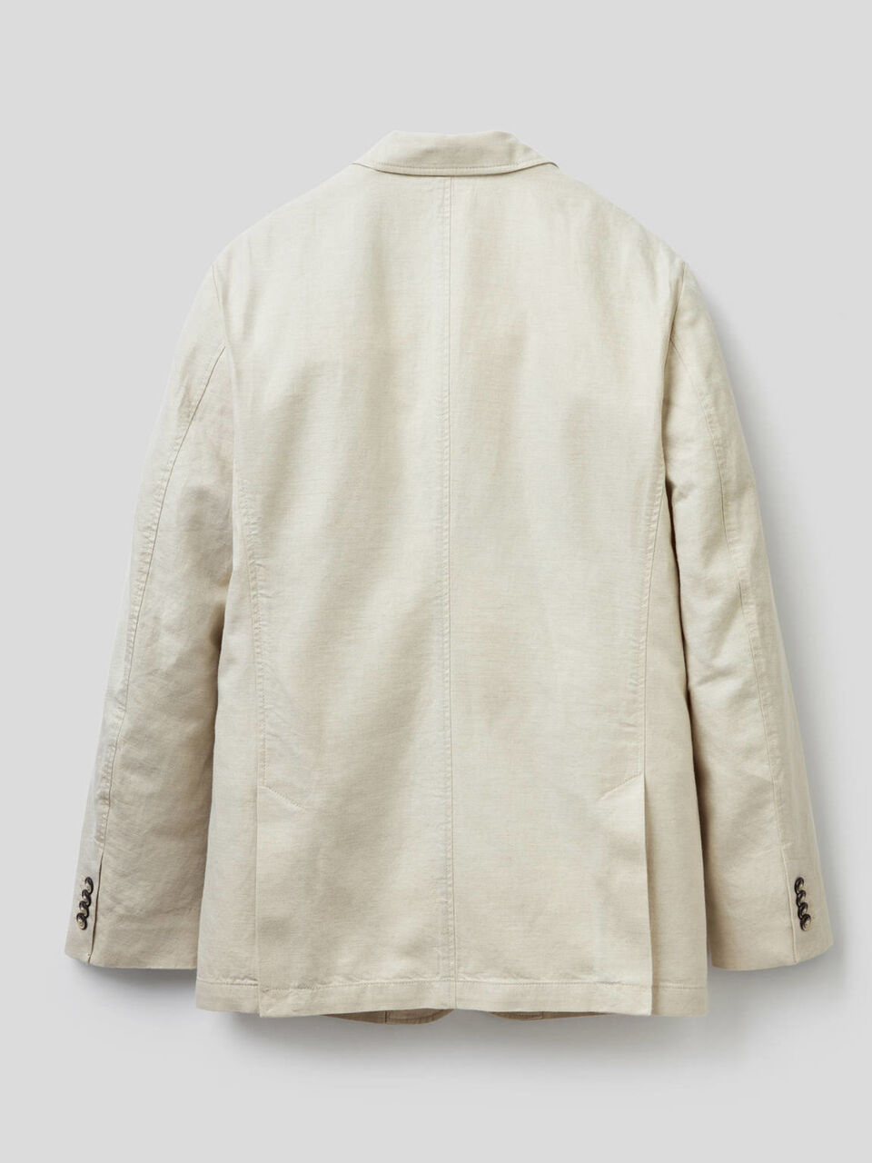 Blazer in misto lino image number 2