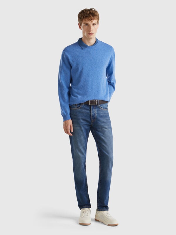 Jeans slim fit cinque tasche Uomo
