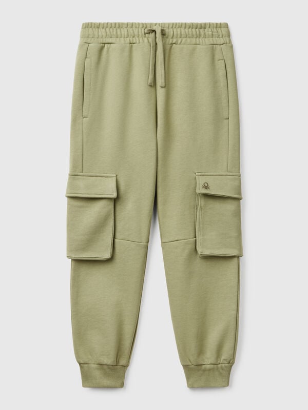 Pantaloni cargo in felpa Bambino