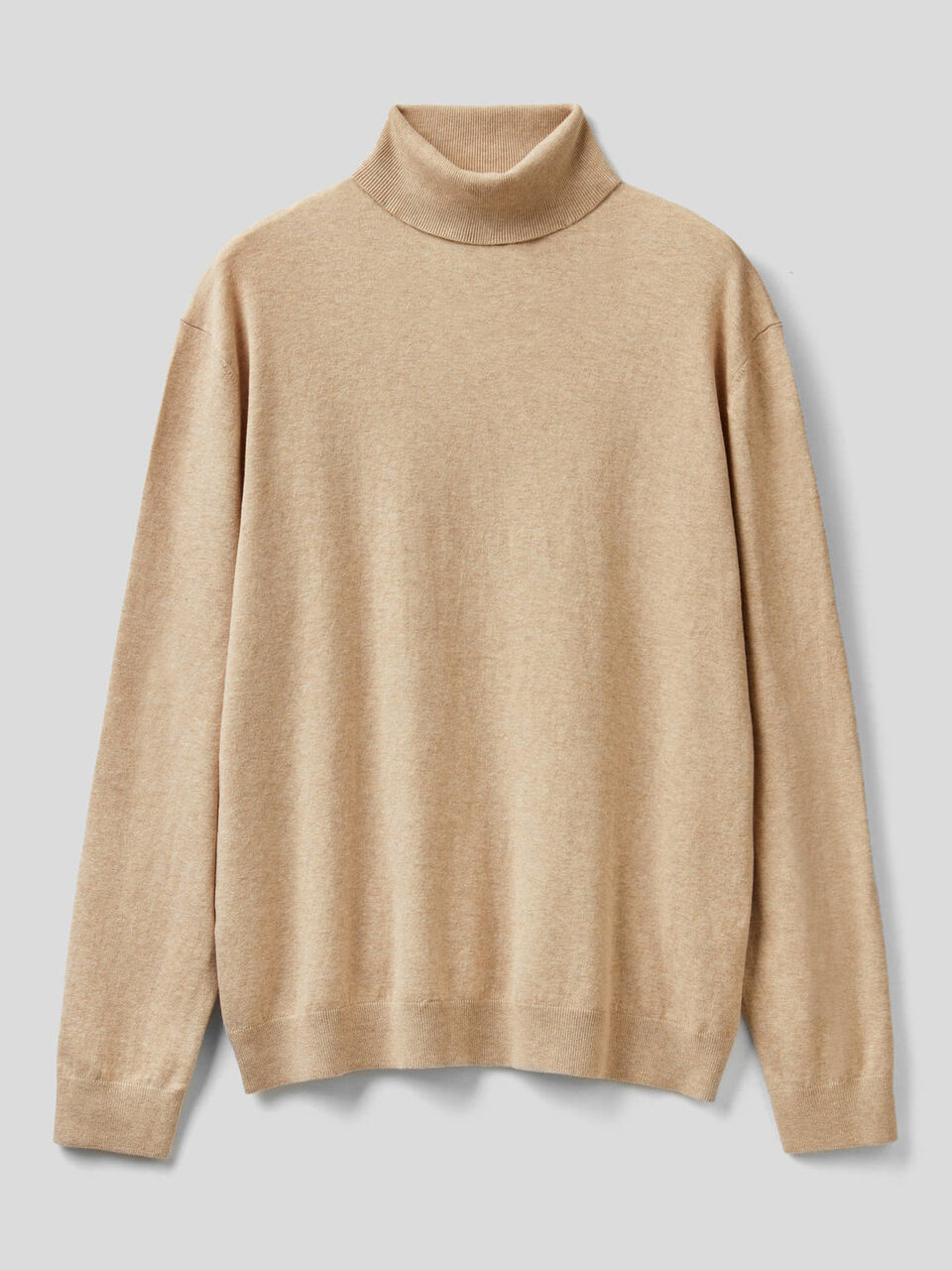 Dolcevita in misto cotone stretch image number 1