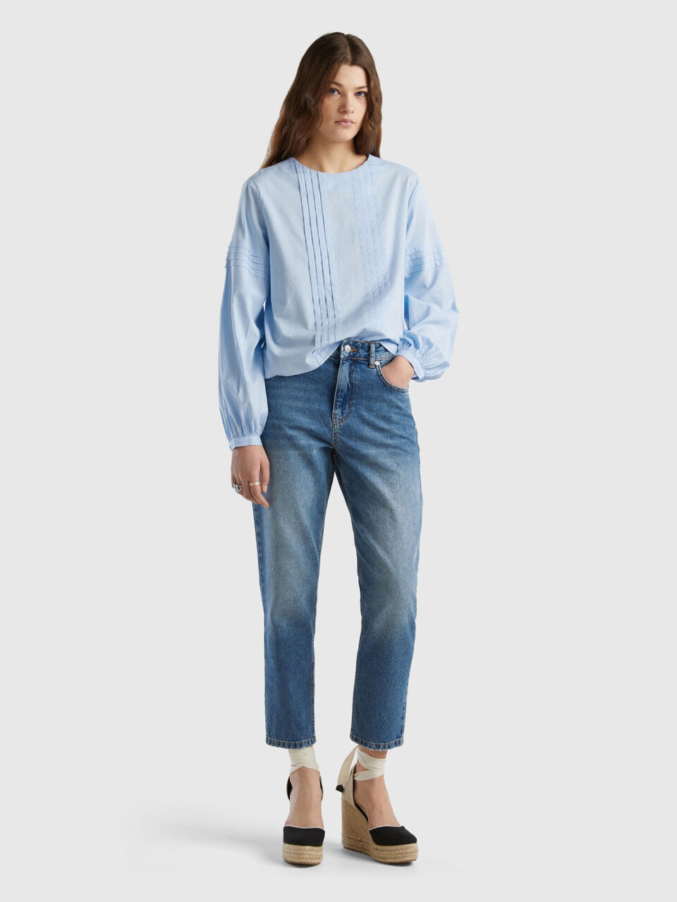 Jeans regular sale vita alta