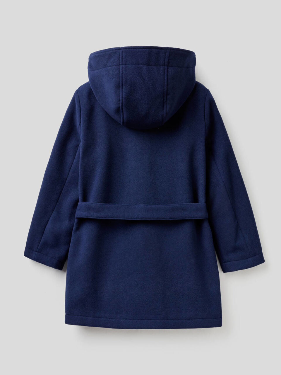 Cappotto con cappuccio e cintura image number 2