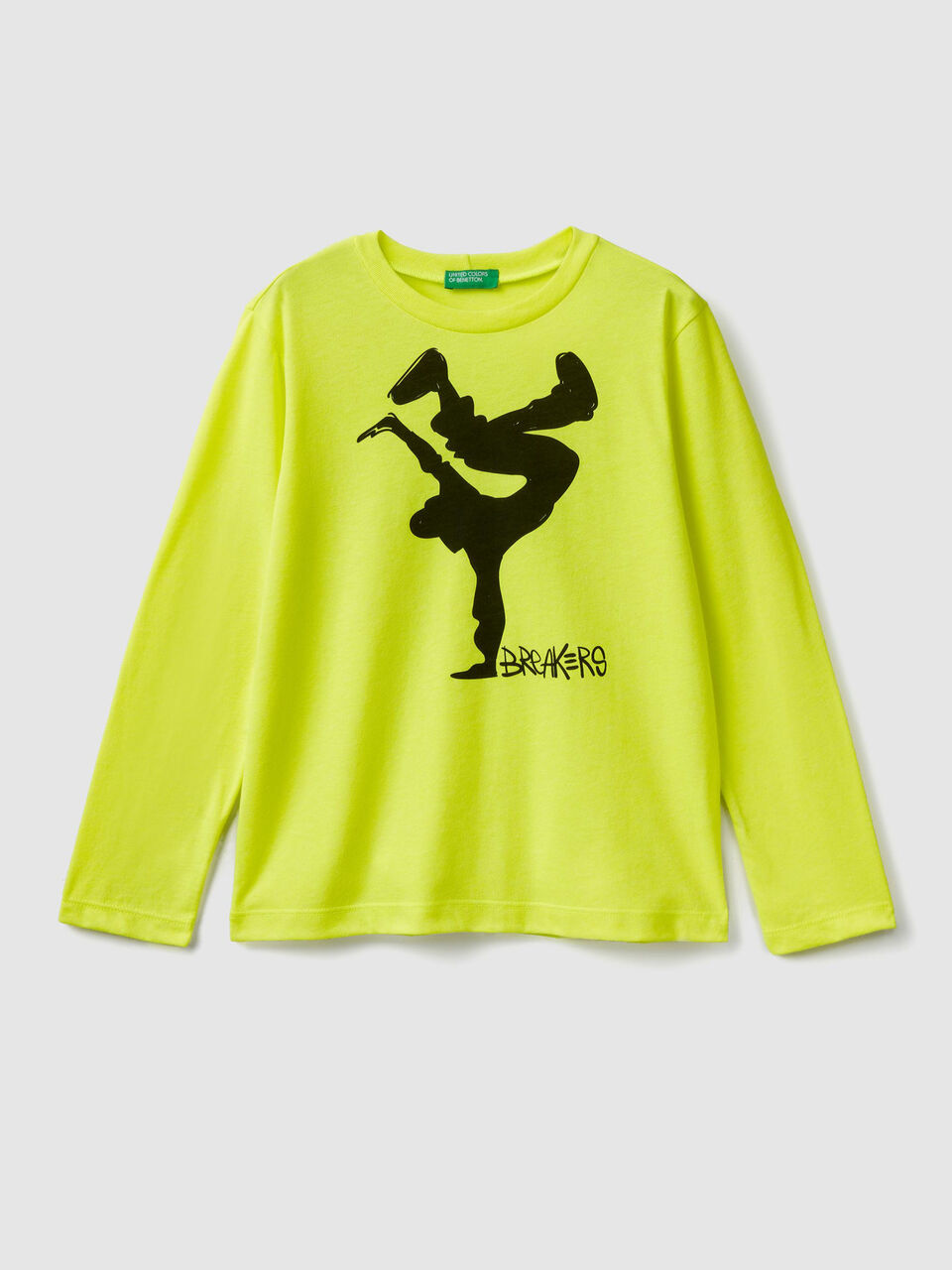 T-shirt con dettagli fluo image number 1