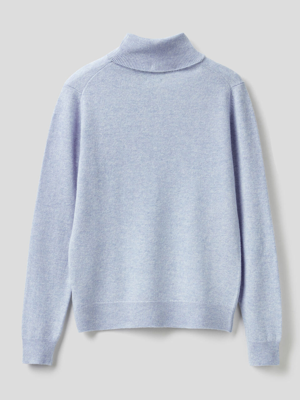 Maglione dolcevita in pura lana vergine image number 2