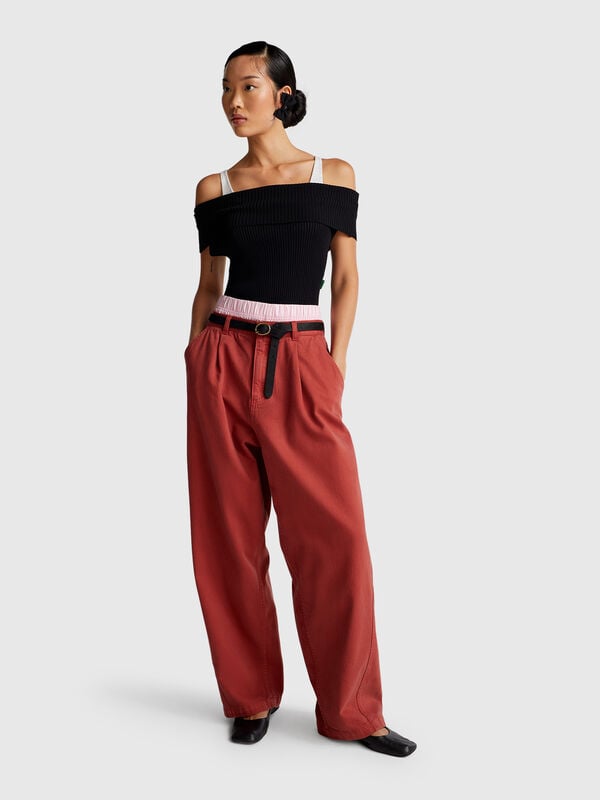 Pantaloni cinque tasche Donna