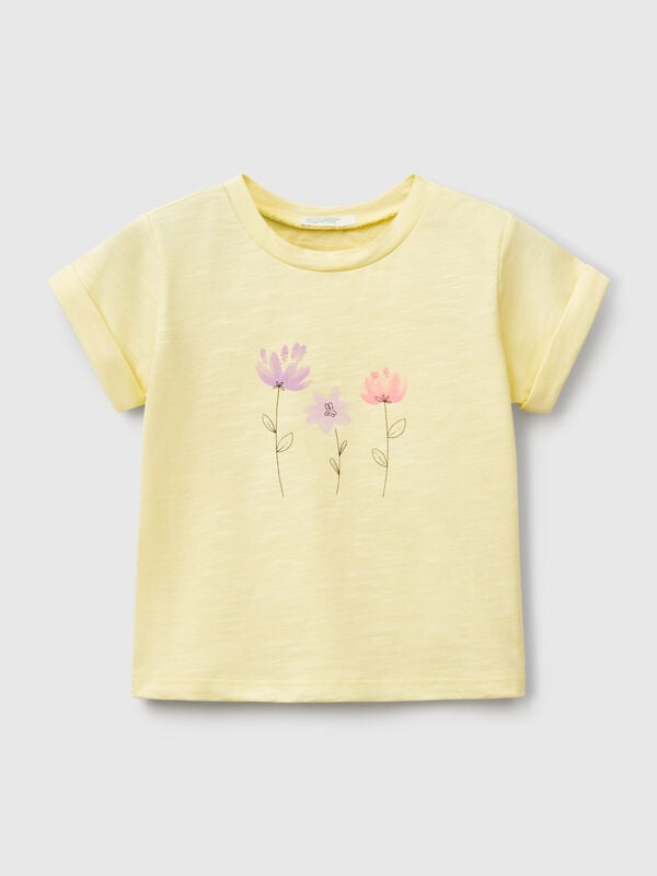 T-shirt con stampa Baby