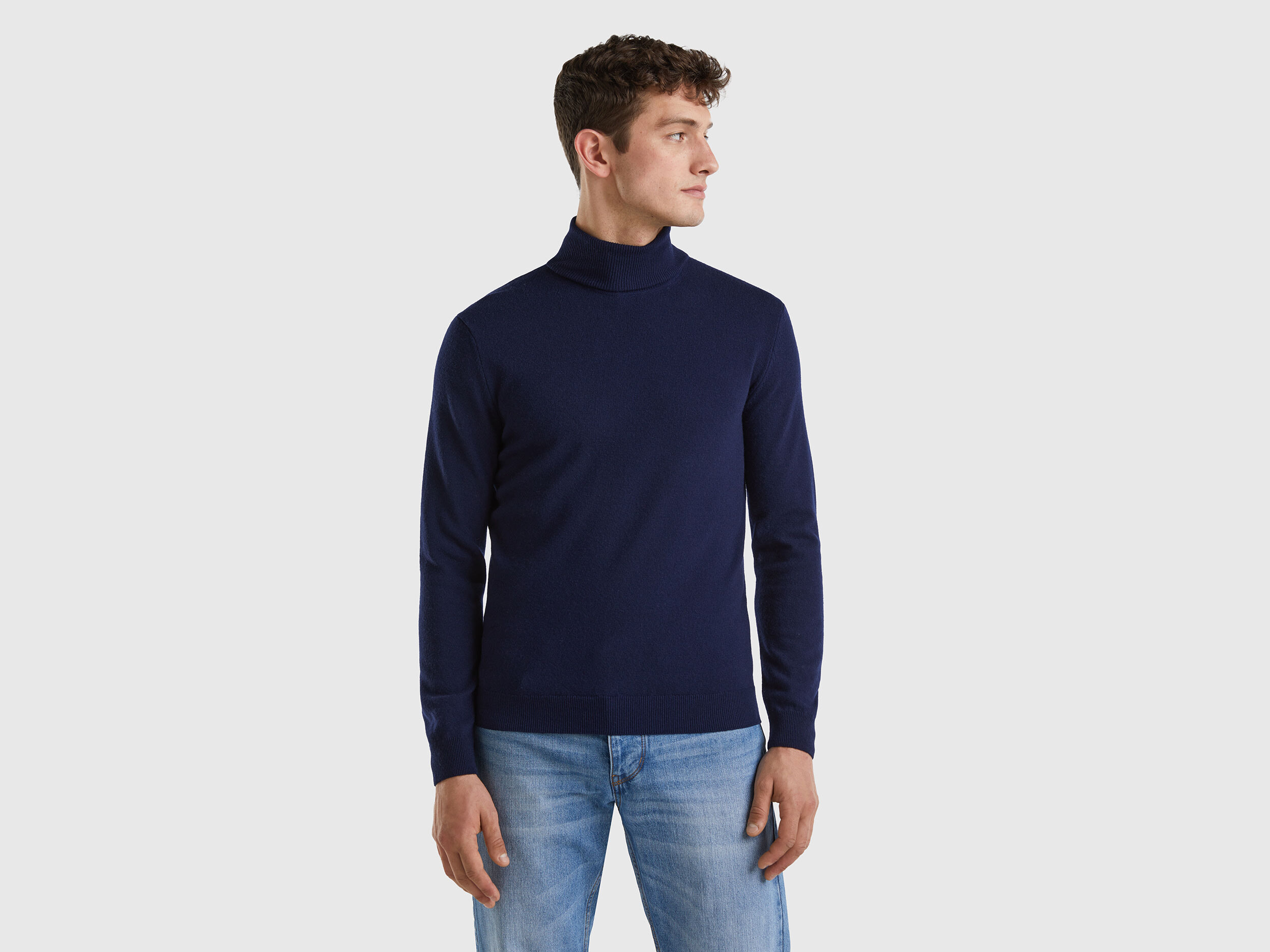 Dolcevita blu uomo hot sale