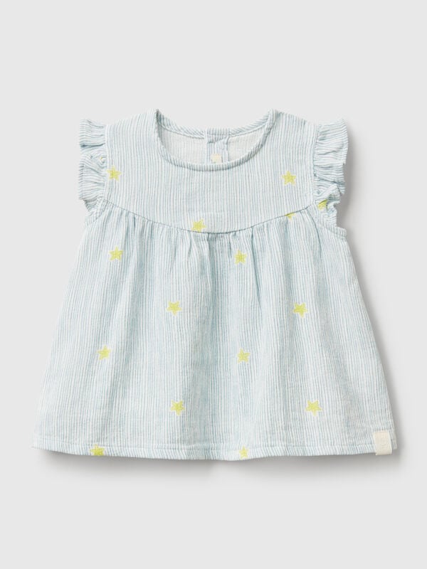 Top a righe con stelline Baby