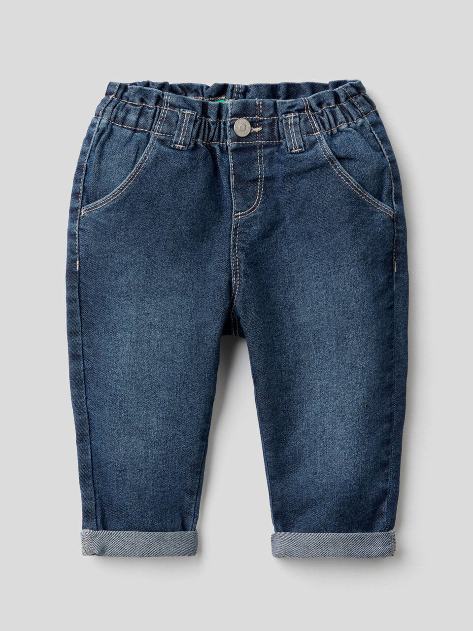 Jeans in denim elasticizzato image number 1