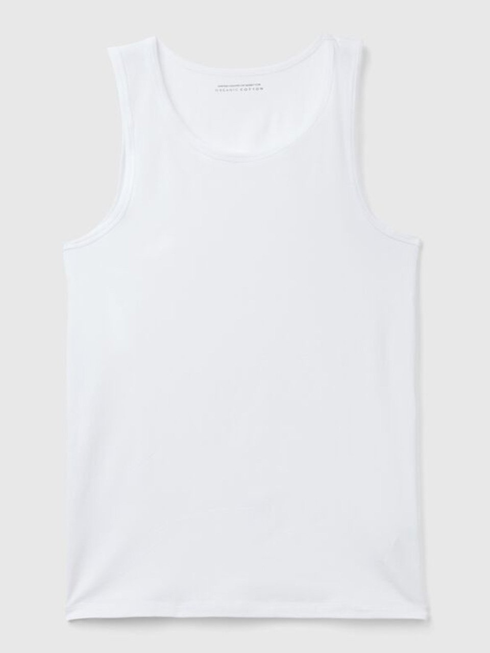 Canotta in cotone biologico stretch
