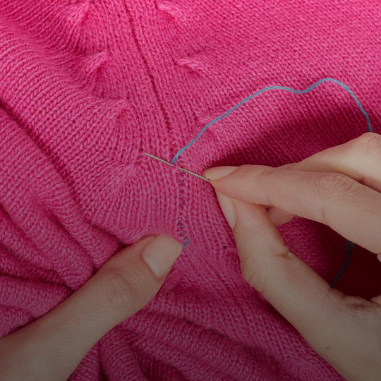 come  riparare una scucitura benetton