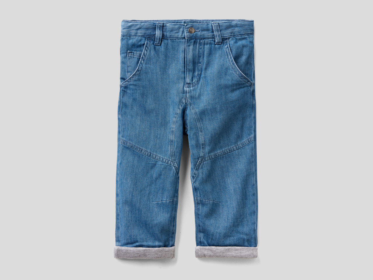 Komos Bermuda Bimbo Pantaloncino Jeans Pantalone Corto da 4 Anni a 16 Anni Strappi 