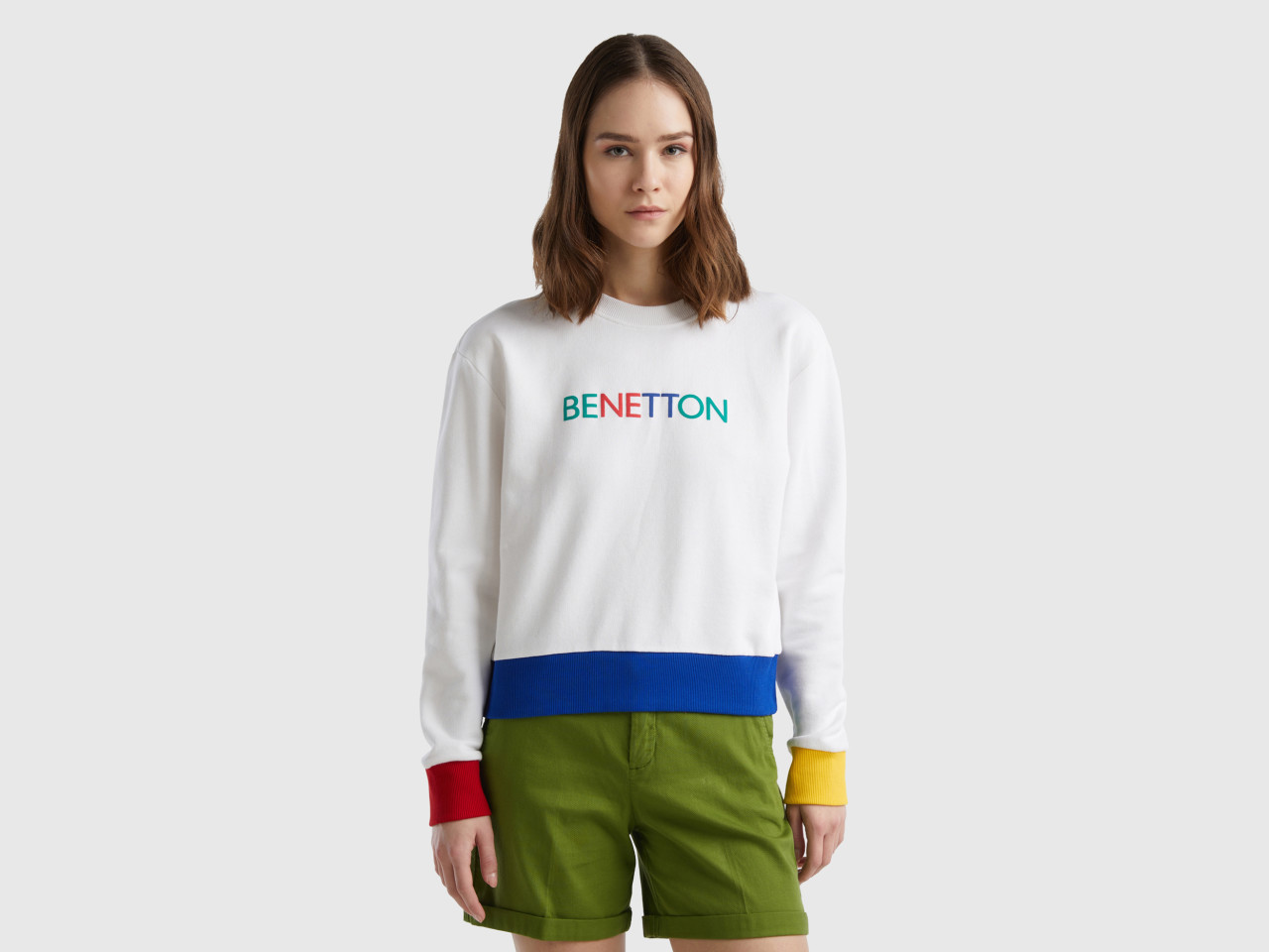 Benetton felpe clearance