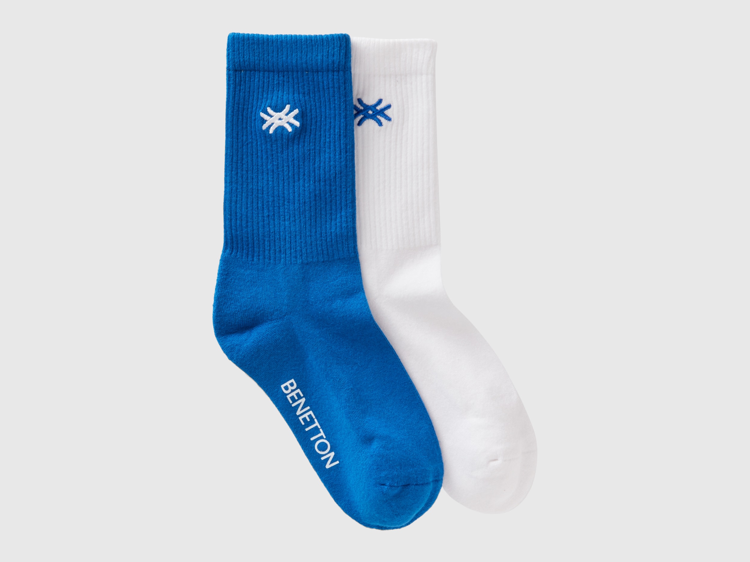 Benetton, Set Of Athletic Socks, size 5-8, Multi-color, Kids