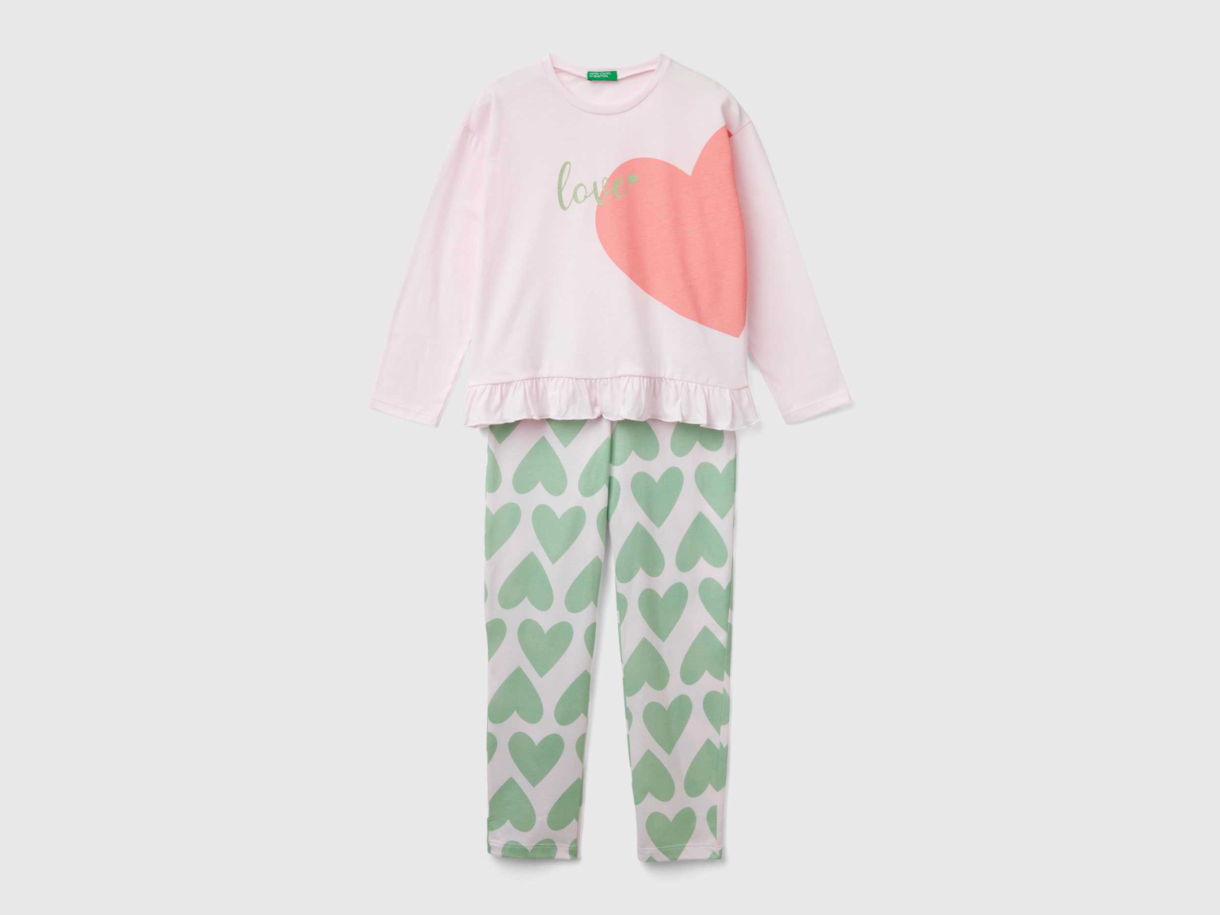 Pigiami bimba benetton top