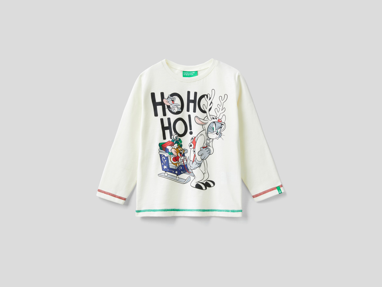 T-shirt Mafalda Manica Lunga United Colors of Benetton Abbigliamento Top e t-shirt T-shirt T-shirt a maniche lunghe 