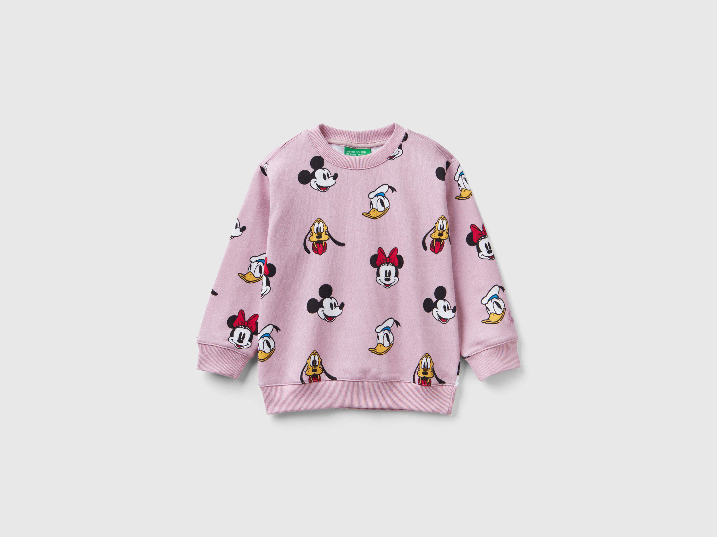 Benetton, Pink Disney Sweatshirt, size 12-18, Pink, Kids