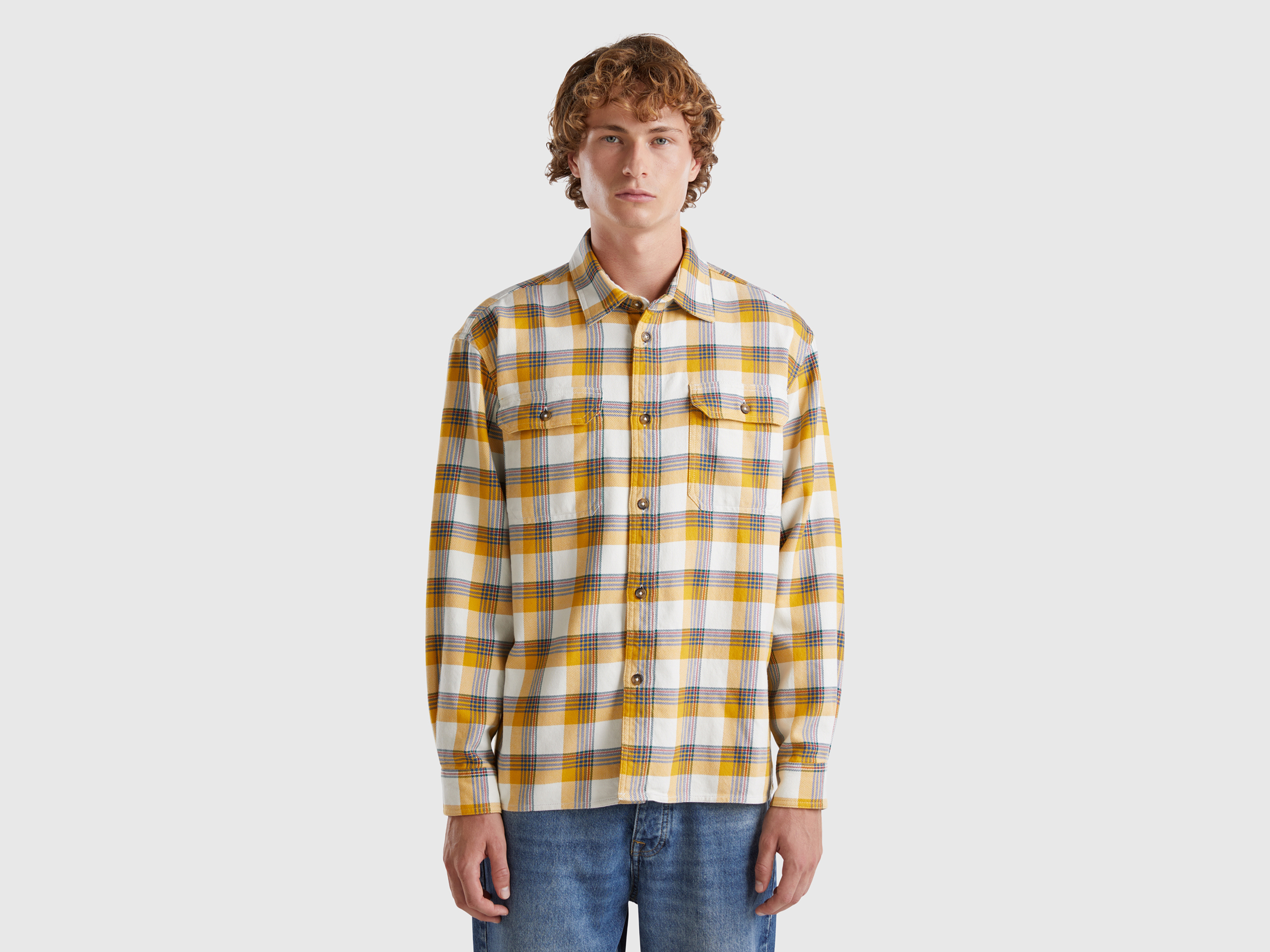 Camicia benetton uomo sale