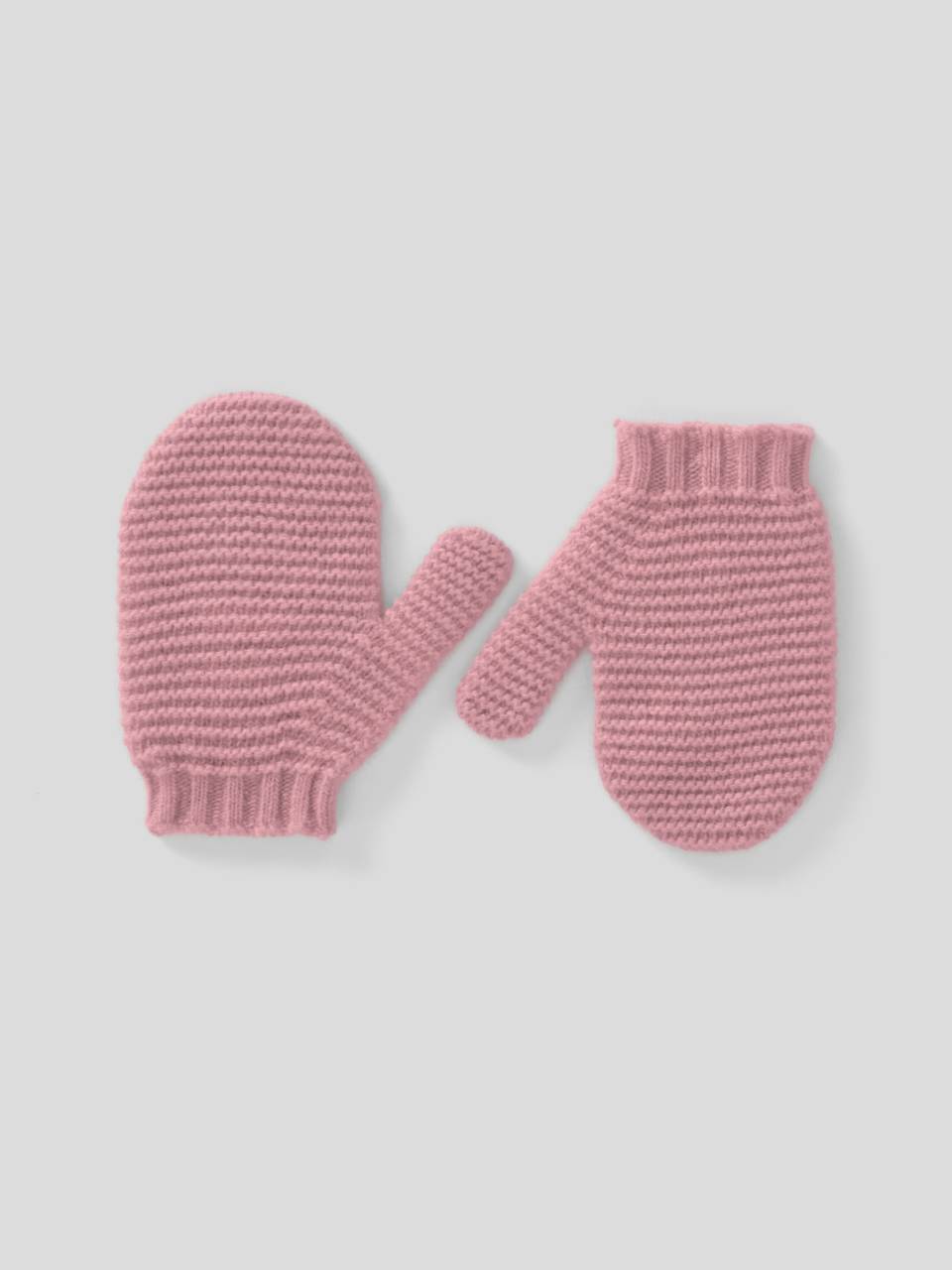 United Colors of Benetton Accessori Guanti Muffole In Misto Lana Stretch 