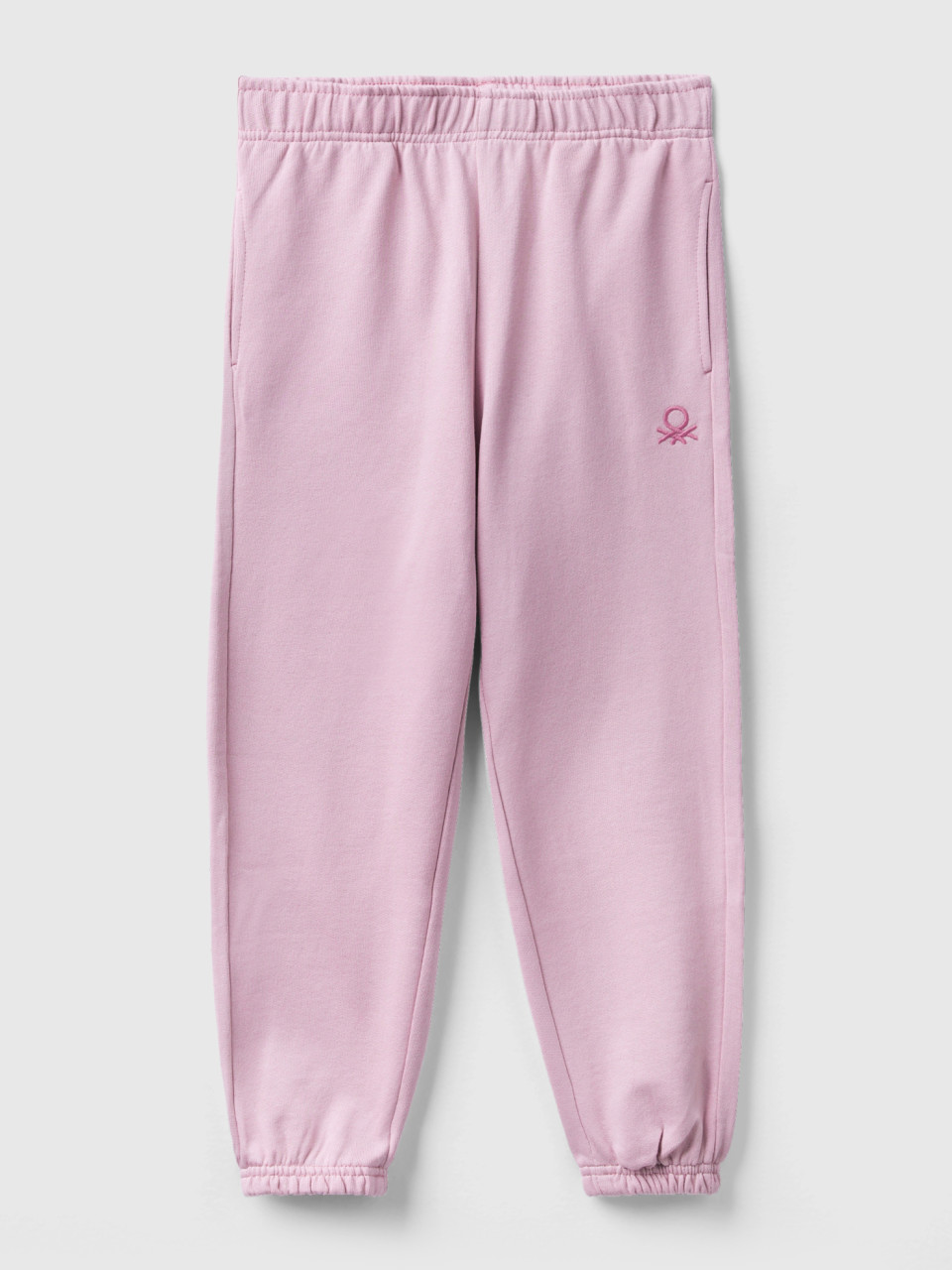 Benetton, Pink Joggers With Minnie Mouse Print, Pink, Kids