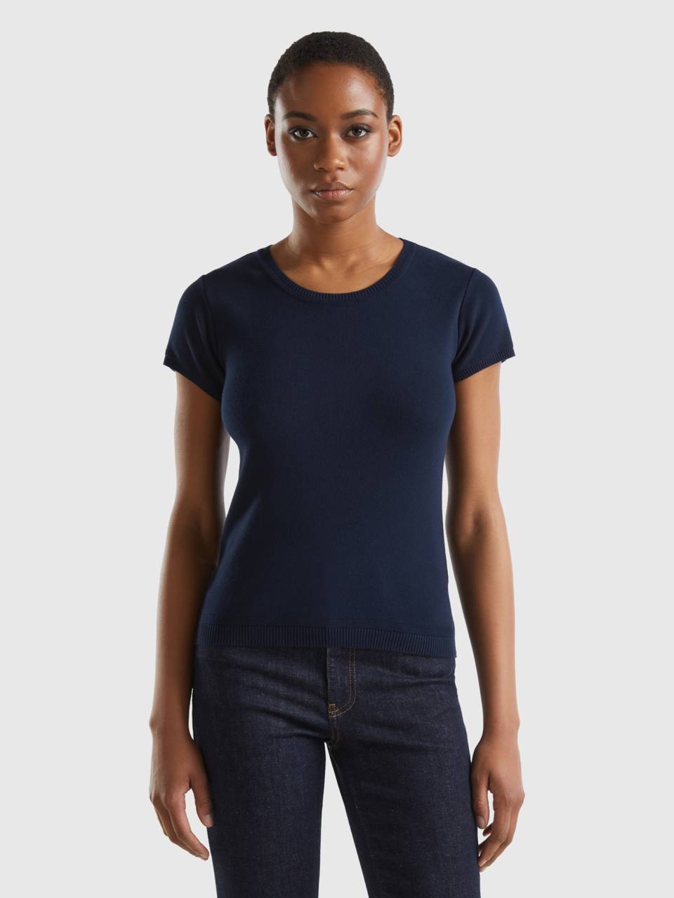 Benetton magliette manica top corta